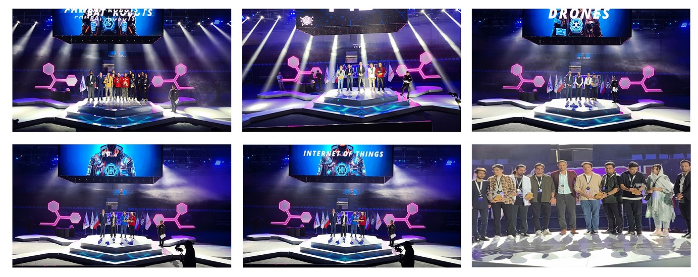 الاحتفال الختامي الكبير يختتم أولمبياد التكنولوجيا 2025 في إيران